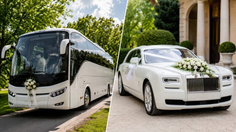 Wedding Coach Hire vs Wedding Cars