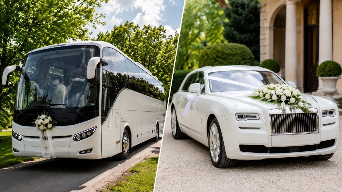 Wedding Coach Hire vs Wedding Cars
