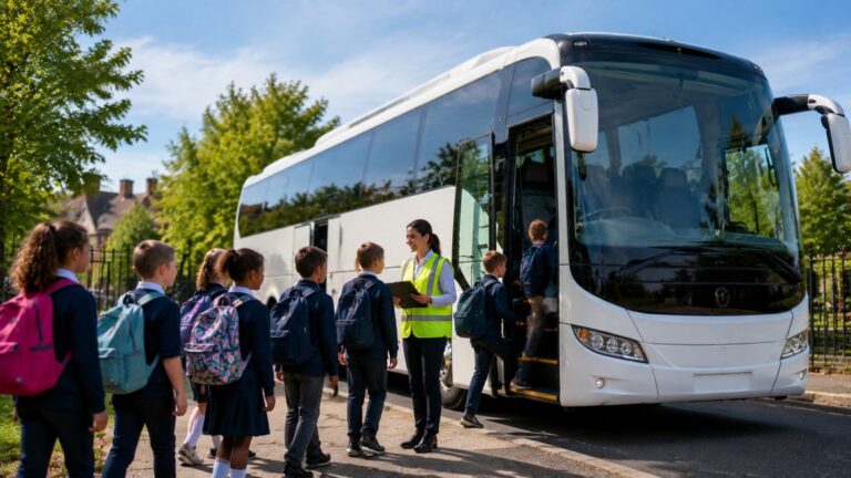 How Schools Can Book Safe Coach Transport